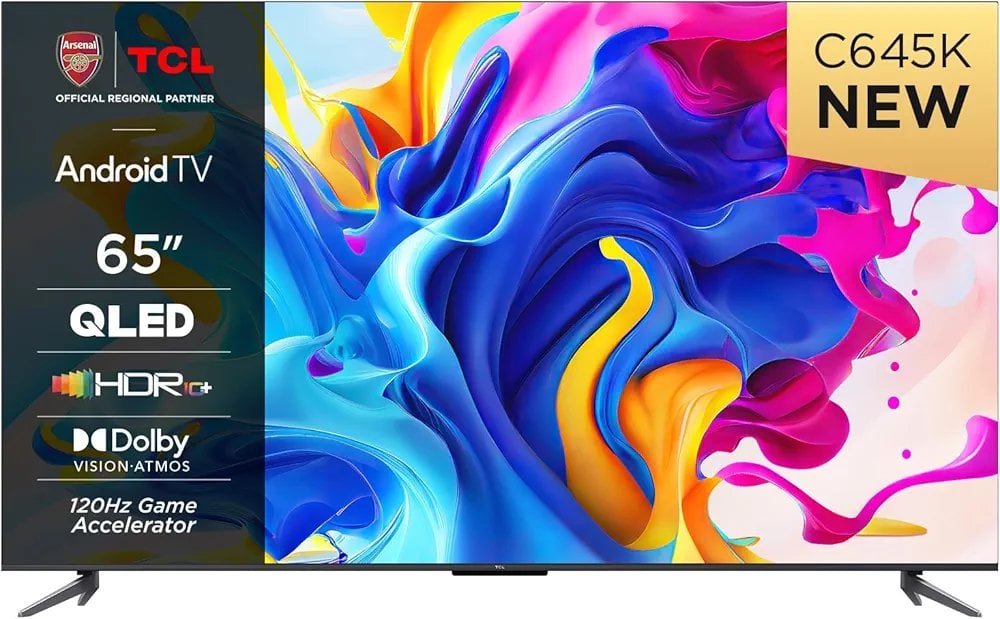 TCL 65 inches QLED PRO 4K Ultra HD Smart Google TV 65C655  (2YRs WRTY)