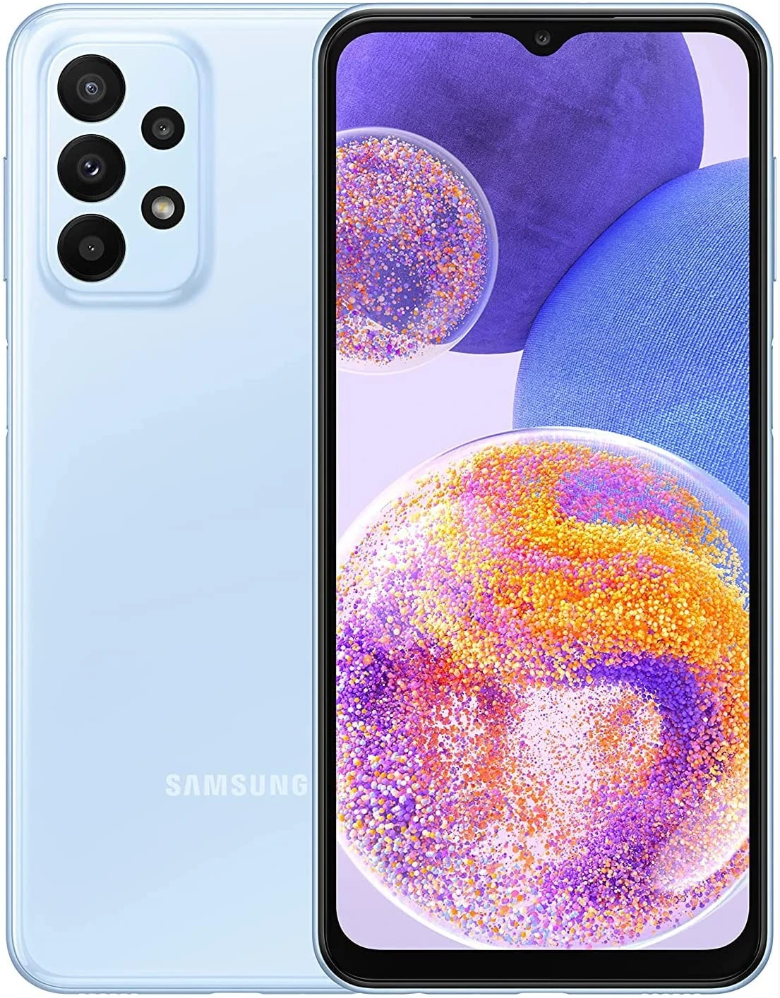 Samsung Galaxy A23 (SM-A235M/DS) Dual SIM,64 GB 4GB RAM, 50MP, 5000mAH - Blue