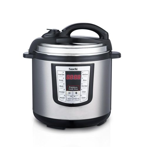 Saachi 12L Electric Pressure Cooker NL-PC-5312-BK