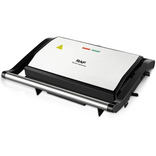 RAF Electric vertical electric Panini Grill Press Sandwich Maker Steak Barbecue Panini Grill For Home Double Sided
