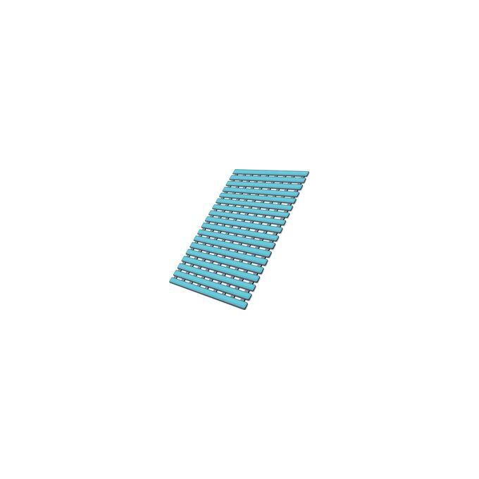 Non Slip Floor Bath Mat Bathtub Shower Mat, Machine Washable Bathtub Mat with Suction Cups and Drain Holes, Soft Bathroom Accessories, 27.5x15.7 Inch- Multicolor