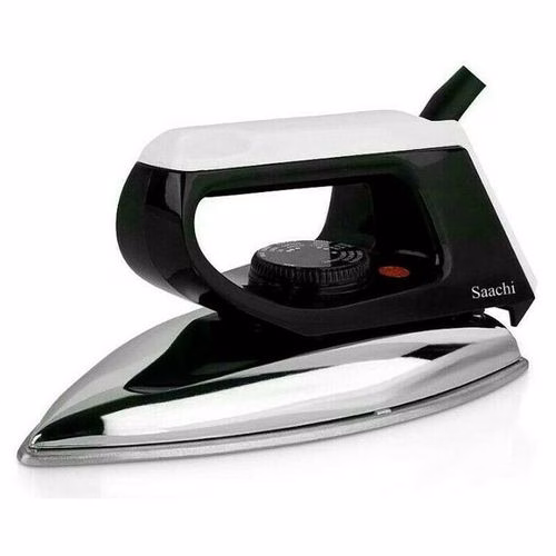 Saachi Non Stick Dry Flat Iron NL-IR-145-BK - Silver, Black