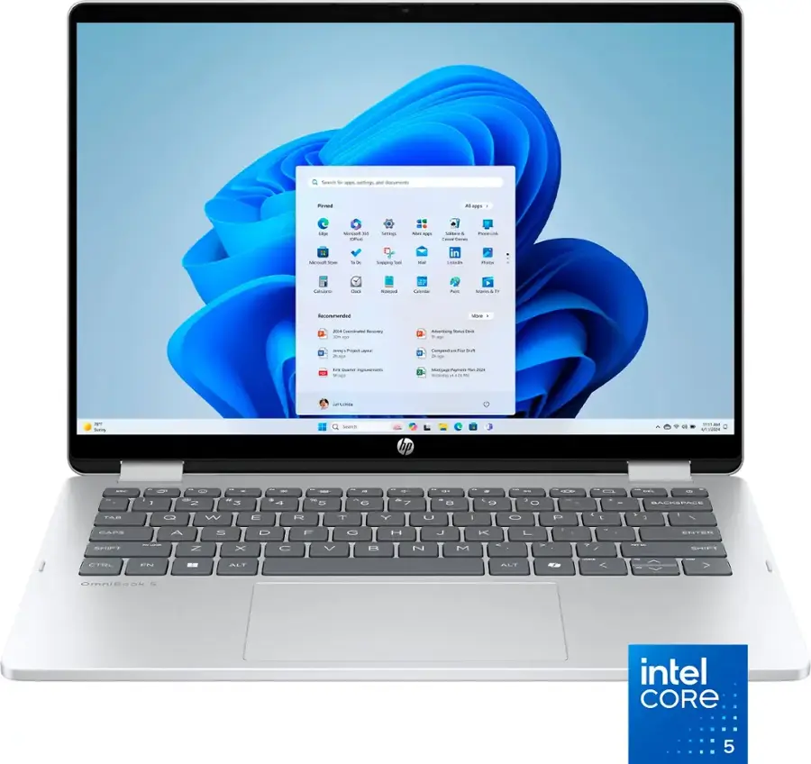 HP OmniBook 5 Flip 2-in-1 14" FHD+ 2K Touch Screen Laptop