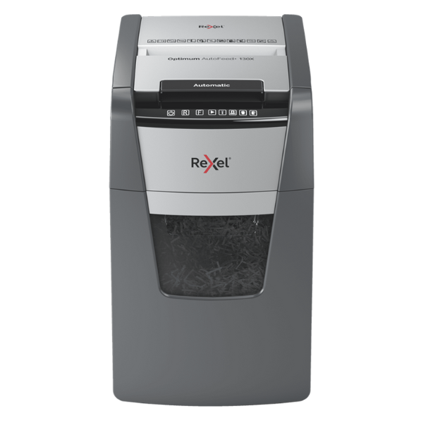 Rexel Optimum AutoFeed+ 100X Cross-Cut Paper Shredder