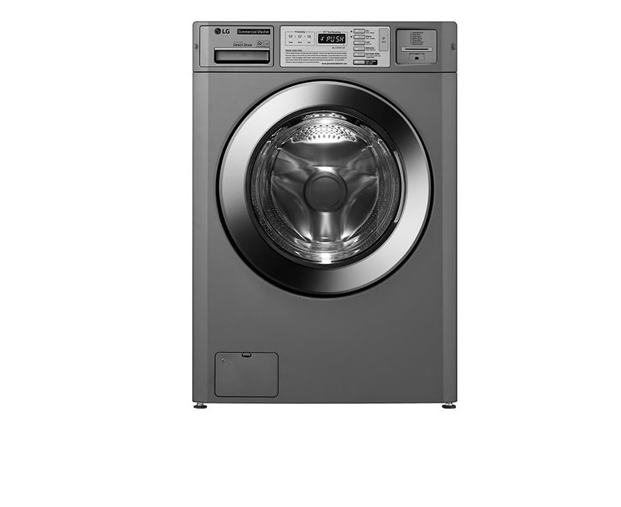LG 10kg FH069FD2MS Commercial Washing Machine, Front Load, Silver – WIFI Stack
