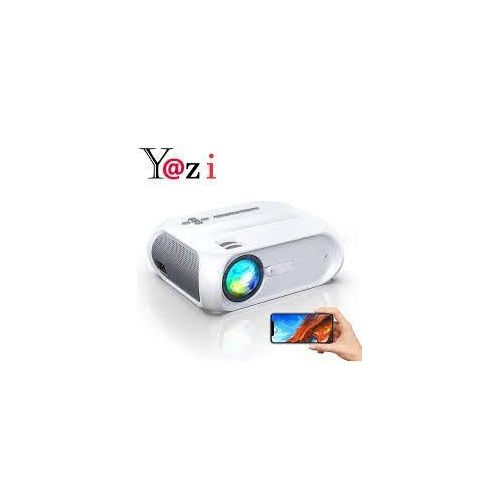 Borrego T7 HD 1080P Smart Home Theater Projector Multimedia Multi-Screen Interactive (7000 lm) Portable Projector- Multicolor