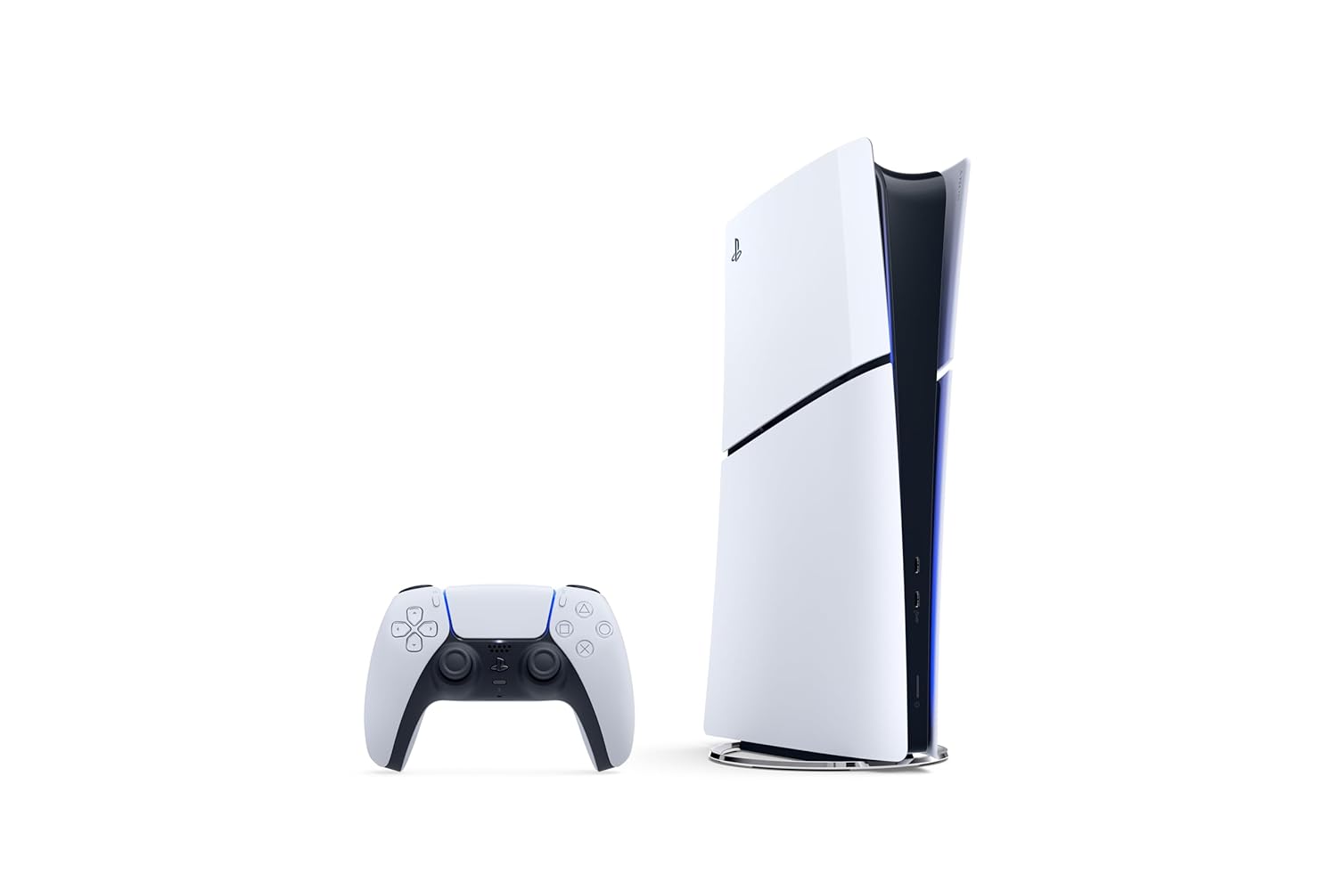 Sony PS5 Slim Console (Playstation 5) One Controller - White