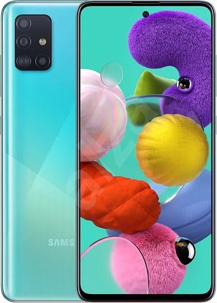 Samsung Galaxy A51 Dual SIM 6.5" 4GB RAM 128GB ROM 48MP Camera 4000mAh Li-Po - Blue