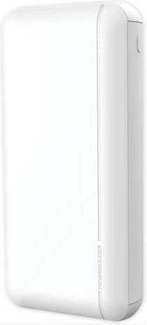 Powerology 20000mAh Power Bank 20W PD & QC3 USB-C - White