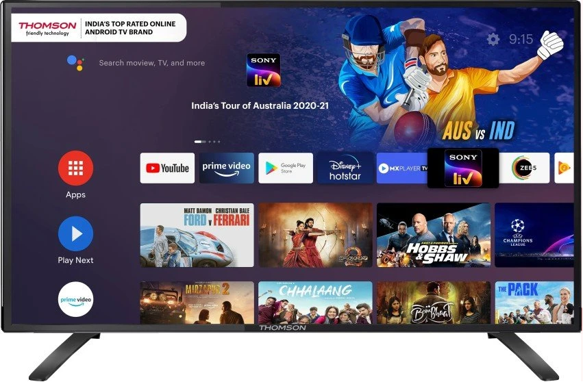 Smartec 32 Inch Android Smart TV With Inbuilt Free To Air Decoder - Black