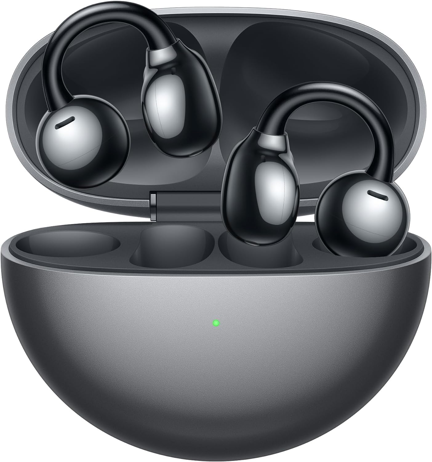 HUAWEI FreeClip Wireless Earbuds - Open Ear Bluetooth Earphones with Long Lasting Battery & AI Crystal Clear Sound - Lightweight in-Ear Headphones with IP54 Resistance to Dust & Water, Black