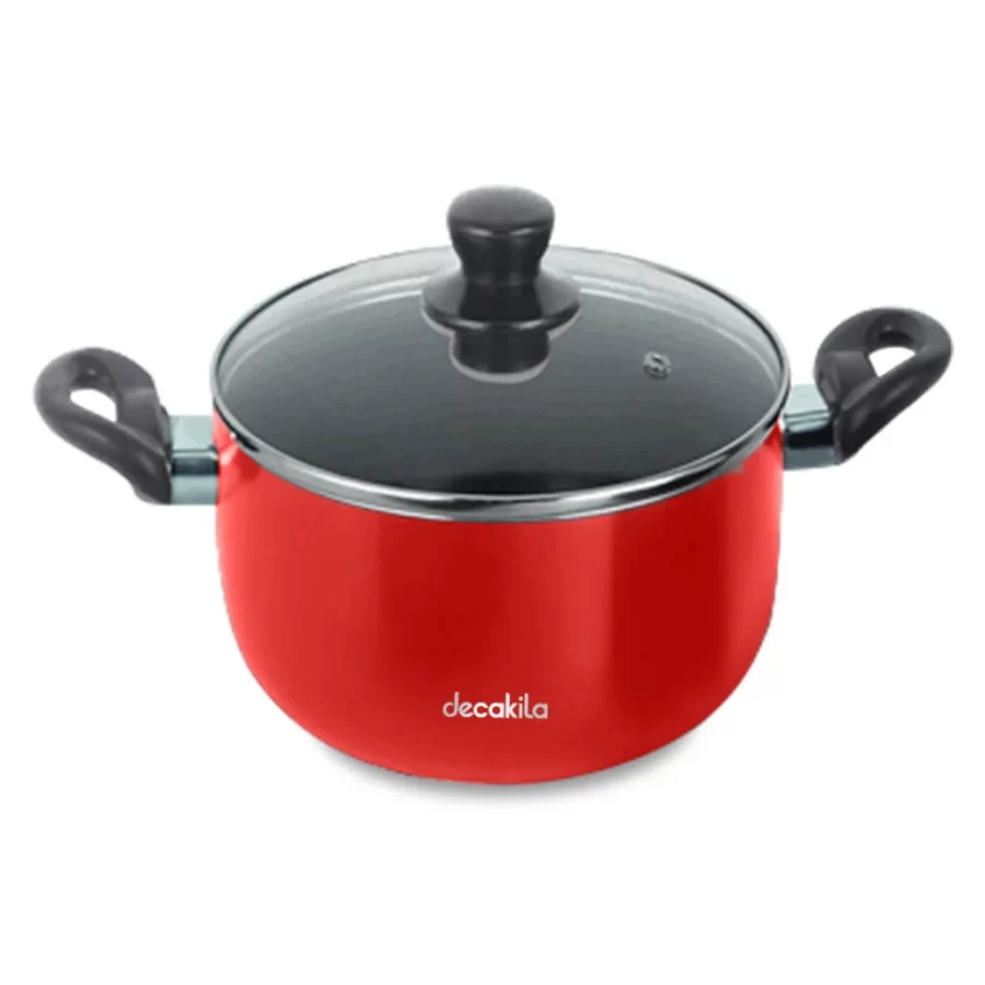Decakila  9.5 inch, 1.3 kg, 2.3 mm Thick, Aluminum Casserole, KMEP009B
