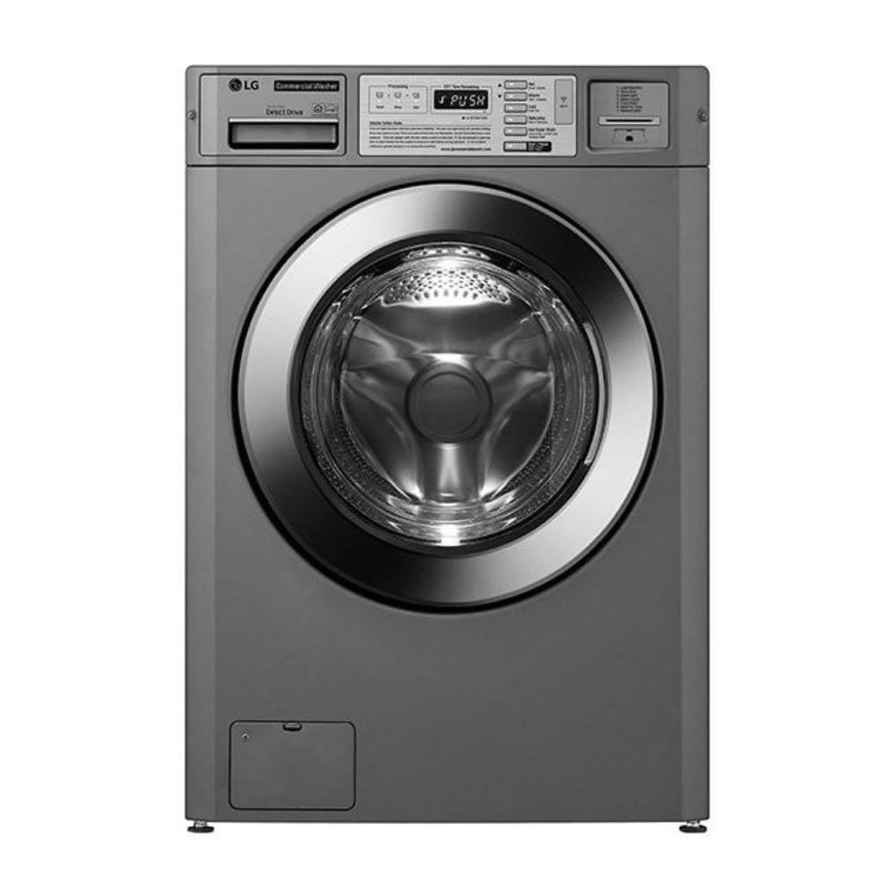 LG 15kg  Commercial Washing Machine, Front Load, Silver - WIFI Stack