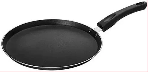 Pancake, Roti Bread, Egg,Chapati Frying Pan (30cm) - Black