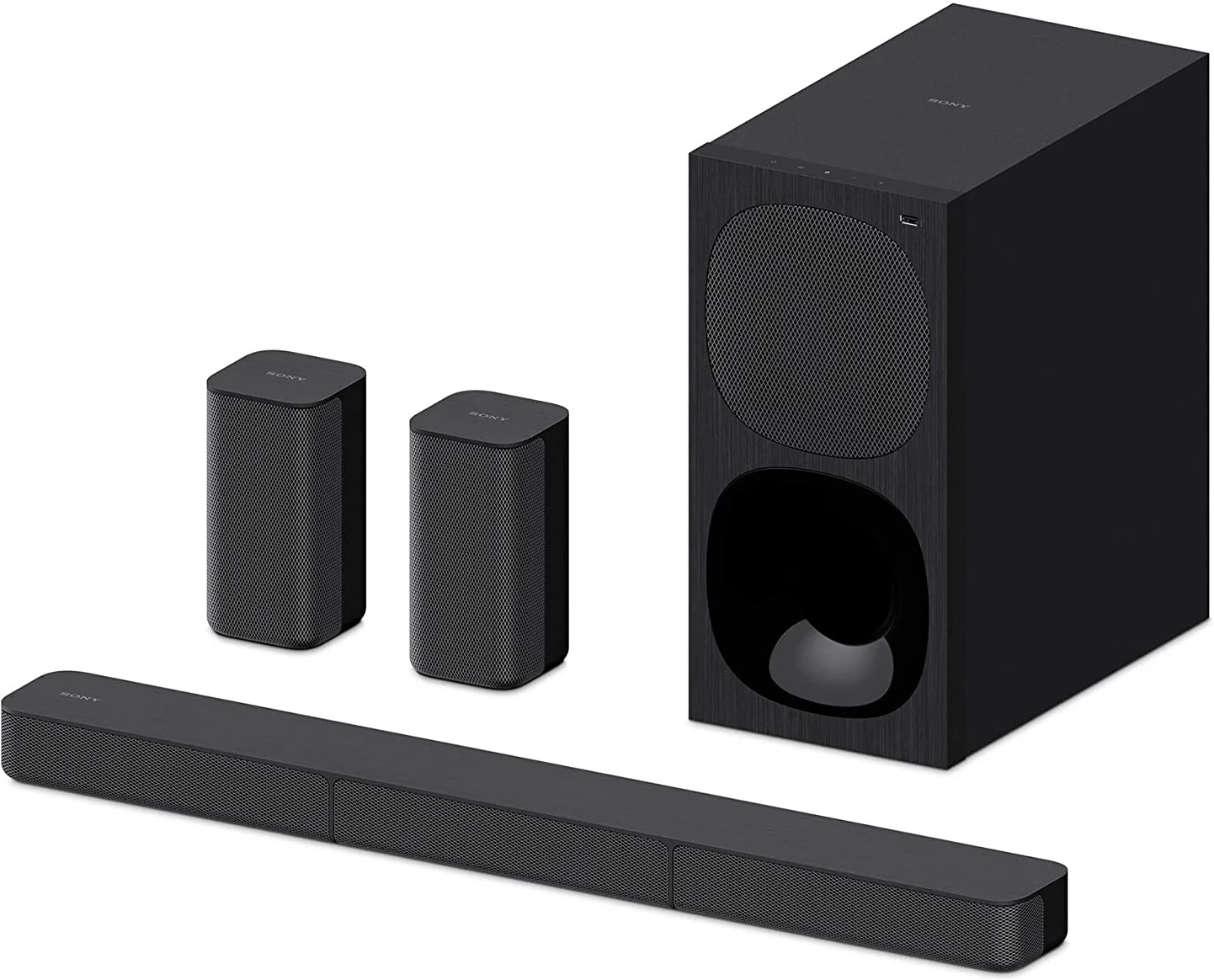 Sony HT-S20R 400 Watt Real 5.1 Channel Wireless Bluetooth Soundbar with Dolby Digital (Blue, Black)