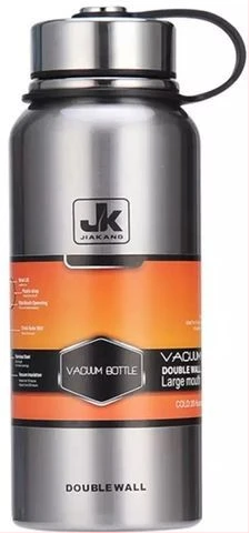 Jk Imaging 800ml Portable Stainless Steel Vacuum Flask Cup Thermo Bottle-silver