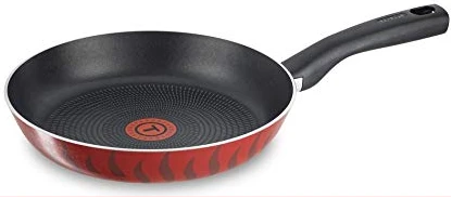 TEFAL Tempo 24 cm Frypan, Red, Aluminium, C5480482