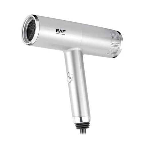 RAF Professional Travel Fast Drying Blow Dryer Ionic Hairdryer 1600Watt With 2 Speed Setting - Multicolor