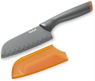 Tefal Fresh Kitchen Santoku Knife 12cms K1220114 - Grey