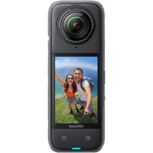 Insta360 X4 Standard Bundle - Waterproof 8K 360 Action Camera, 4K Wide-Angle Video, Invisible Selfie Stick Effect, Removable Lens Guards, 135 Min Battery Life, AI Editing, Stabilization