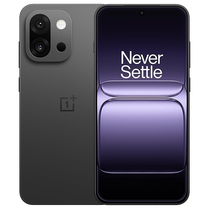 OnePlus 13s 12GB+256GB, Snapdragon® 8 Elite, Best Battery Life Ever on a Compact Phone, Lifetime Display Warranty, Black Velvet
