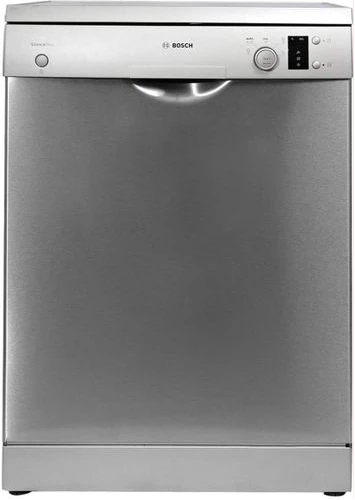 Bosch 12 Place Settings 5 Programs Free Standing Dishwasher, Silver SMS50D08GC