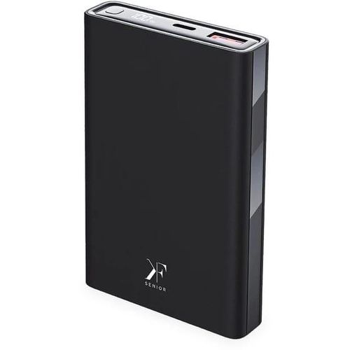 Senior 10000mAh Fast Wireless Charging Ultra Power Bank Strong Metal Mobile Stand, 22.5W Wired PW-520 Wireless For All Phones & Above, Android & Qi Enabled Devices-Multicolor