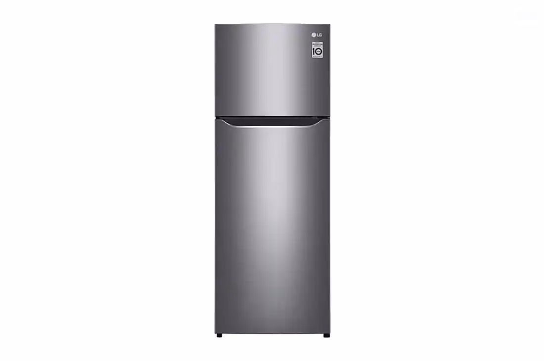 LG 225-Litres Fridge GN-B222SQBB; Smart Inverter Top Freezer Refrigerator, Net 209 (L), Inverter compressor and Multi Airflow