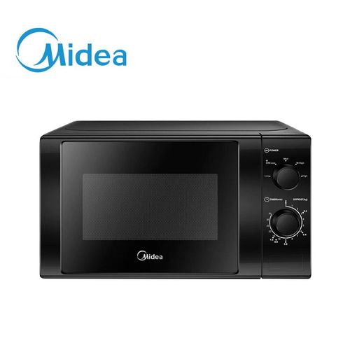 Midea 20L Manual Microwave Oven, 700W MM720C2GX-B - Black