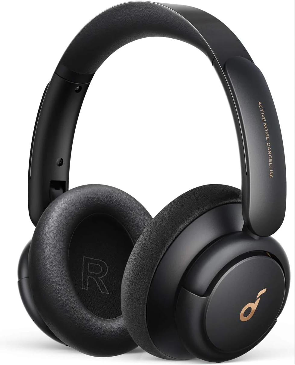 Soundcore by Anker Life Q30 Hybrid Active Noise Cancelling Headphones with Multiple Modes, Hi-Res Sound, Custom EQ via App, 40H Playtime, Comfortable Fit, Bluetooth, Multipoint Connection