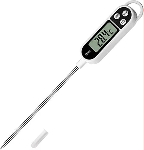 Digital Universal Kitchen Food Cooking Thermometer-White