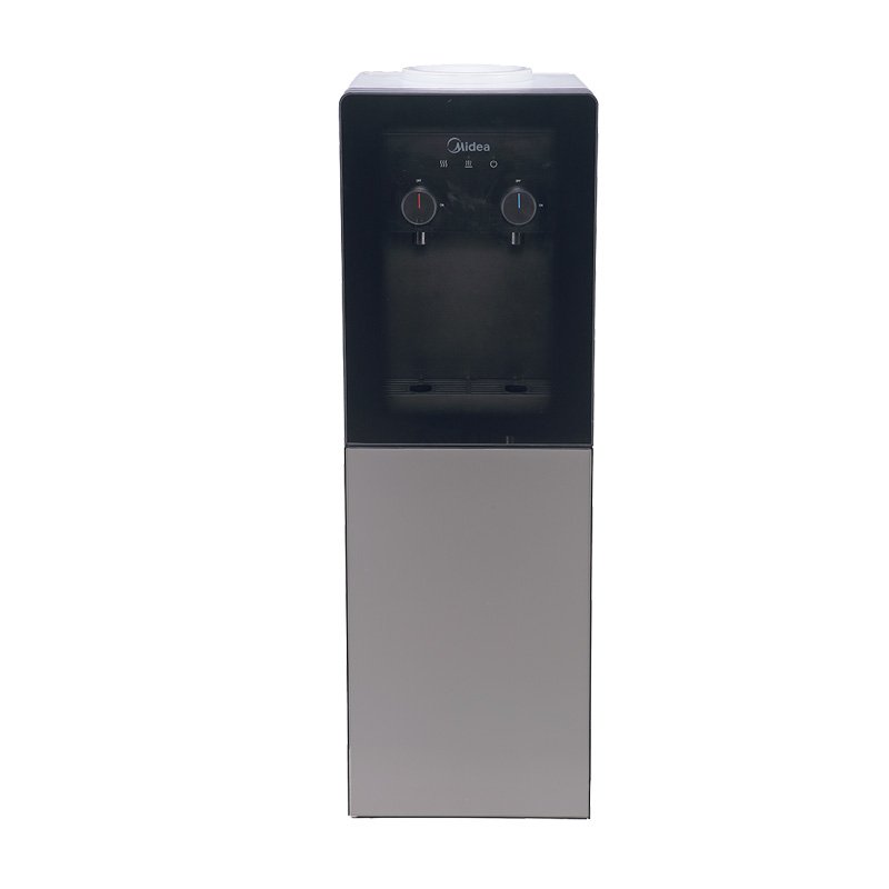 Midea Normal  & Hot Top Loading Water Dispenser with Fridge YR1518S-X – White