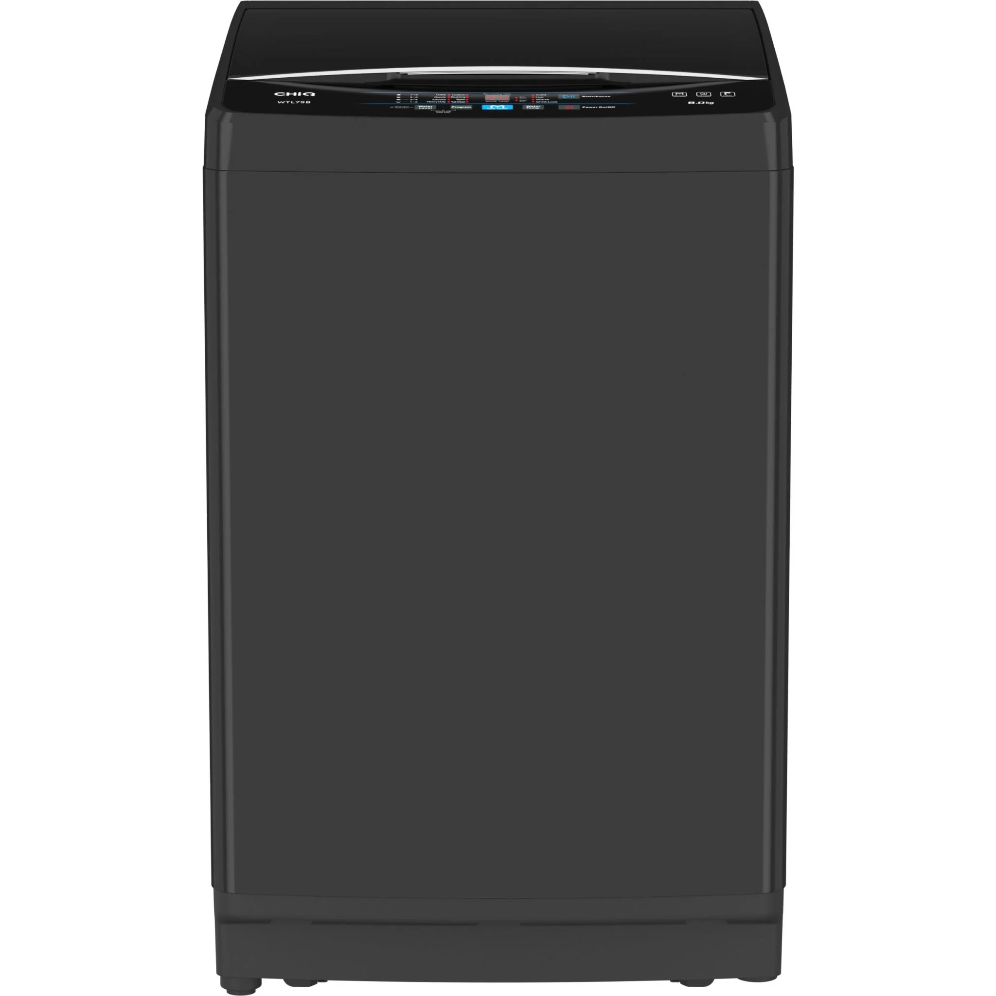 CHiQ 12kg Top Load Washing Machine One Touch Washing/Tub Clean/Child Lock/Delay End