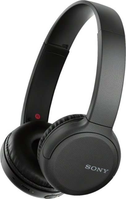 Sony - WH-CH510 Wireless On-Ear Headphones - Black