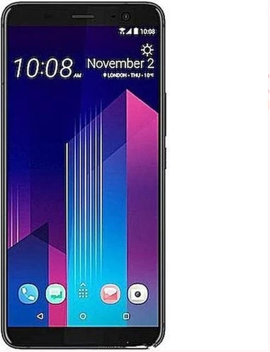HTC U11 Plus - 6", 128GB, 6GB RAM, 12MP Camera - Black