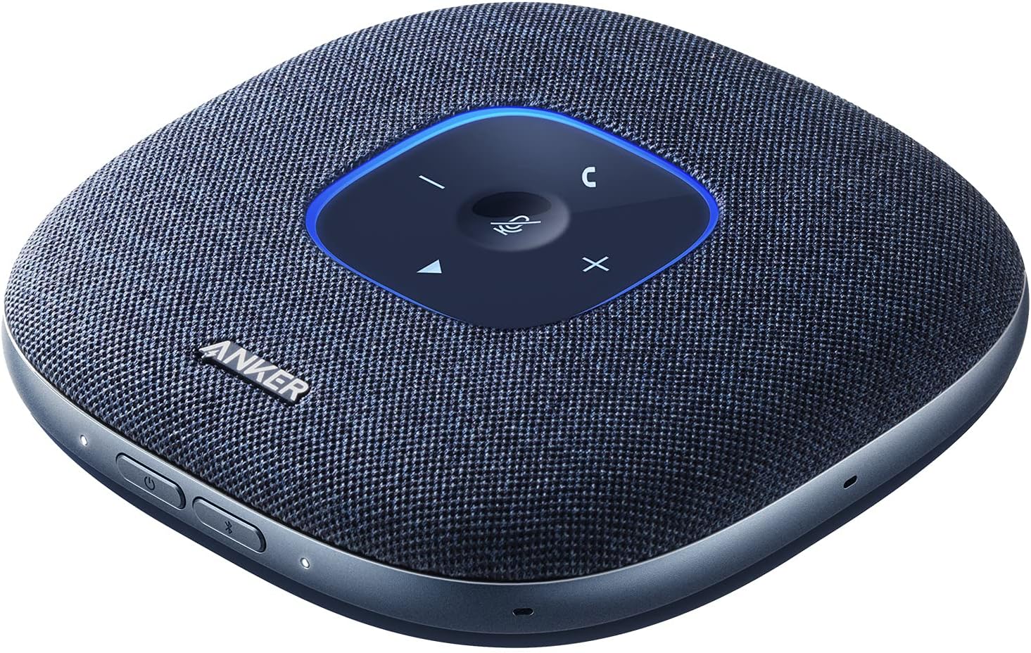 Anker PowerConf S3 Bluetooth Speakerphone, Enhanced Voice Pickup, 6 Mics, 24H CallTime, Bluetooth 5, App Control, USB C, Conference Speaker Compatible with Leading Platforms, Ideal for Home Office