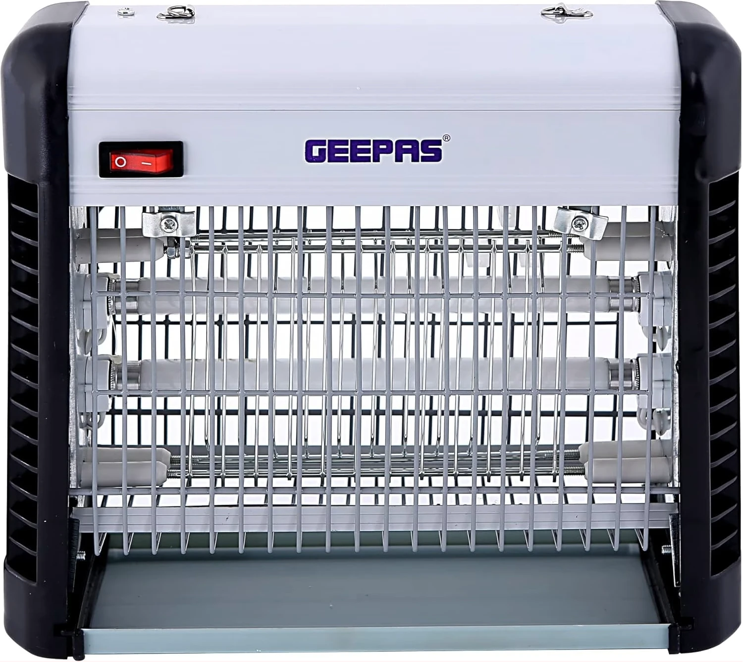 Geepas GBK1131N Fly and Insect Killer - Powerful Fly Zapper 10W UV Light - Electric Bug Zapper, Insect Killer, Fly Killer, Wasp Killer - Insect Killing Mesh Grid, with Detachable Hang- 2 Year Warranty
