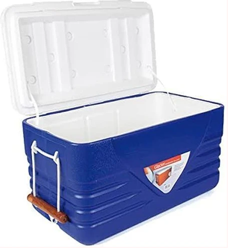 Insulated Water Cooler Ice Chiller Box 120L,Blue