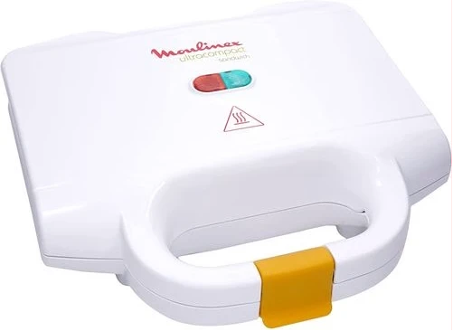 Moulinex Sandwich Maker Ultra Compact – SM154042 - White