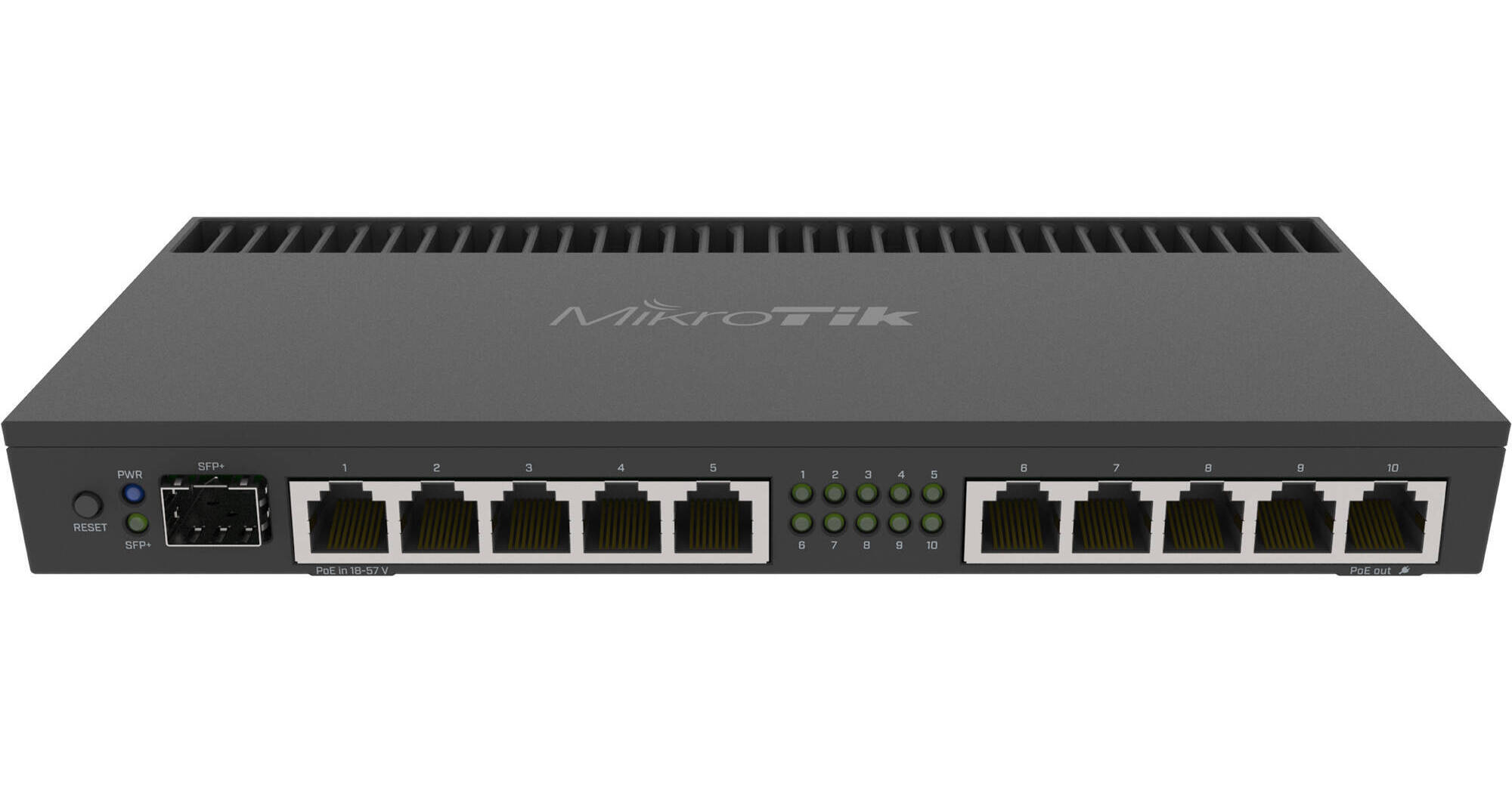 MikroTik RB4011 Ethernet 10-Port Gigabit Router (RB4011iGS+RM)