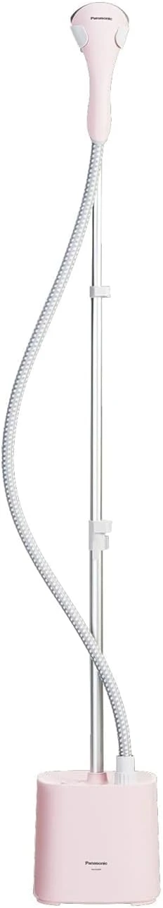 Panasonic Garment Steamer, NI-GSE040PTH, 1600Watts, Pink, Detachable 2.0L Water Tank, Adjustable Height, Powerful Steam