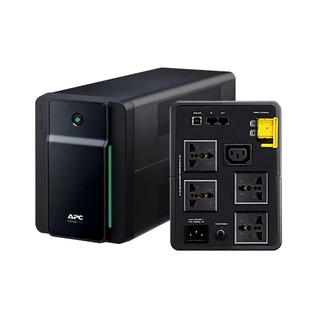 APC Back-Up UPS 1200VA 230V AVR Universal Sockets BX1200MI-MS - Black