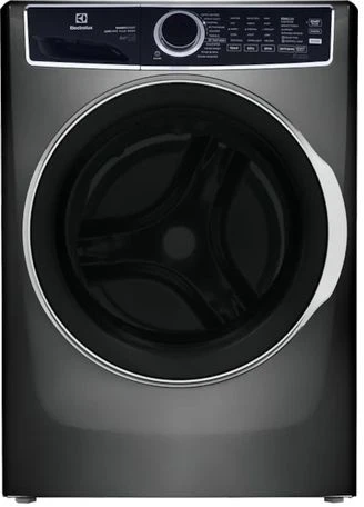 Electrolux Egypt 8kg Ultimate Care500 Front Loading Washing Machine, Steam Wash, Inverter Motor - EWF8221DL7- Black