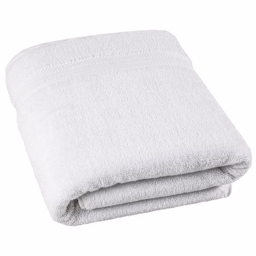 Large Cotton Towel - White