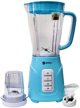 Sayona SB-4454 Unbreakable 2 in 1 Blender - Blue