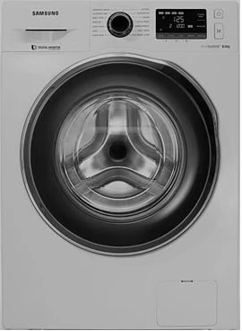 Samsung WW70 J4260GS Washing Machine Deep Foam - Front Load - Silver - 7kg