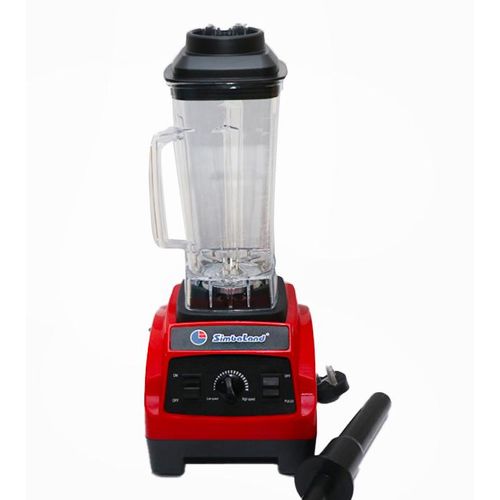 Simbaland 2L Super Commercial Blender BL-3500W - Red & Black