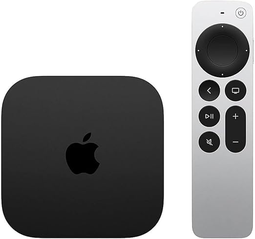 Apple TV 4K Wi-Fi (3rd Generation) with Siri Remote (64 GB WiFi)