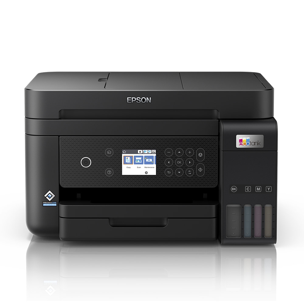 Epson EcoTank L6270 All-in-One Printer – PrecisionCore Printhead, 15.5ipm, Duplex, Wi-Fi, ADF