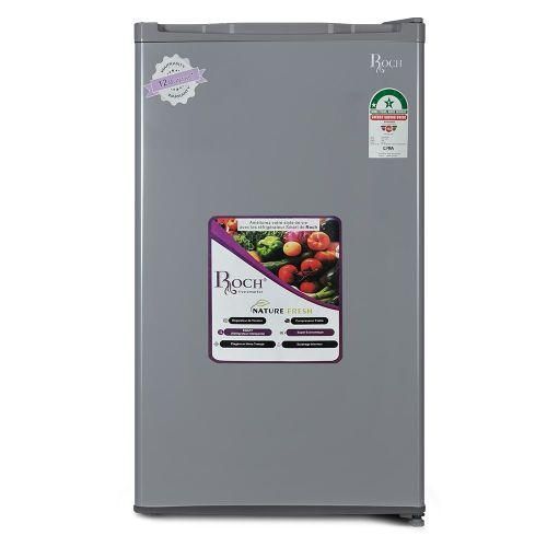 Roch 120 Liters Single Door Refrigerator - Silver (2YRs WRTY)